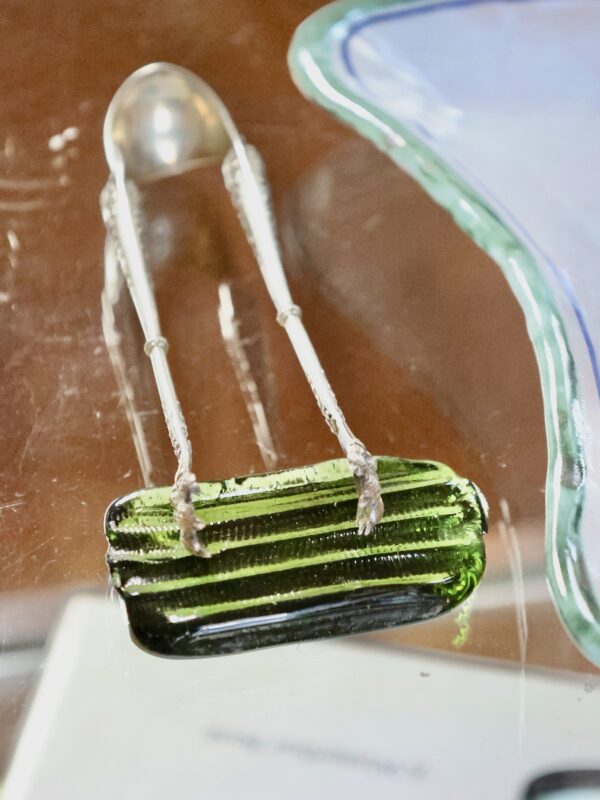 linea-cutlery-holder-big-vert-fumé-recycled-glass