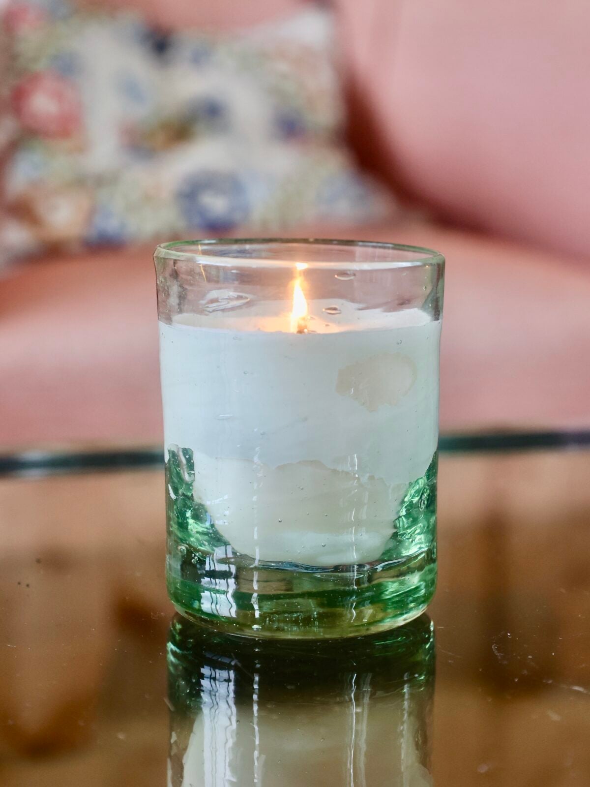 murano-moyen-bougie-transparent-candle-vessel-hand-poured-mouth-blown-recycled-glass