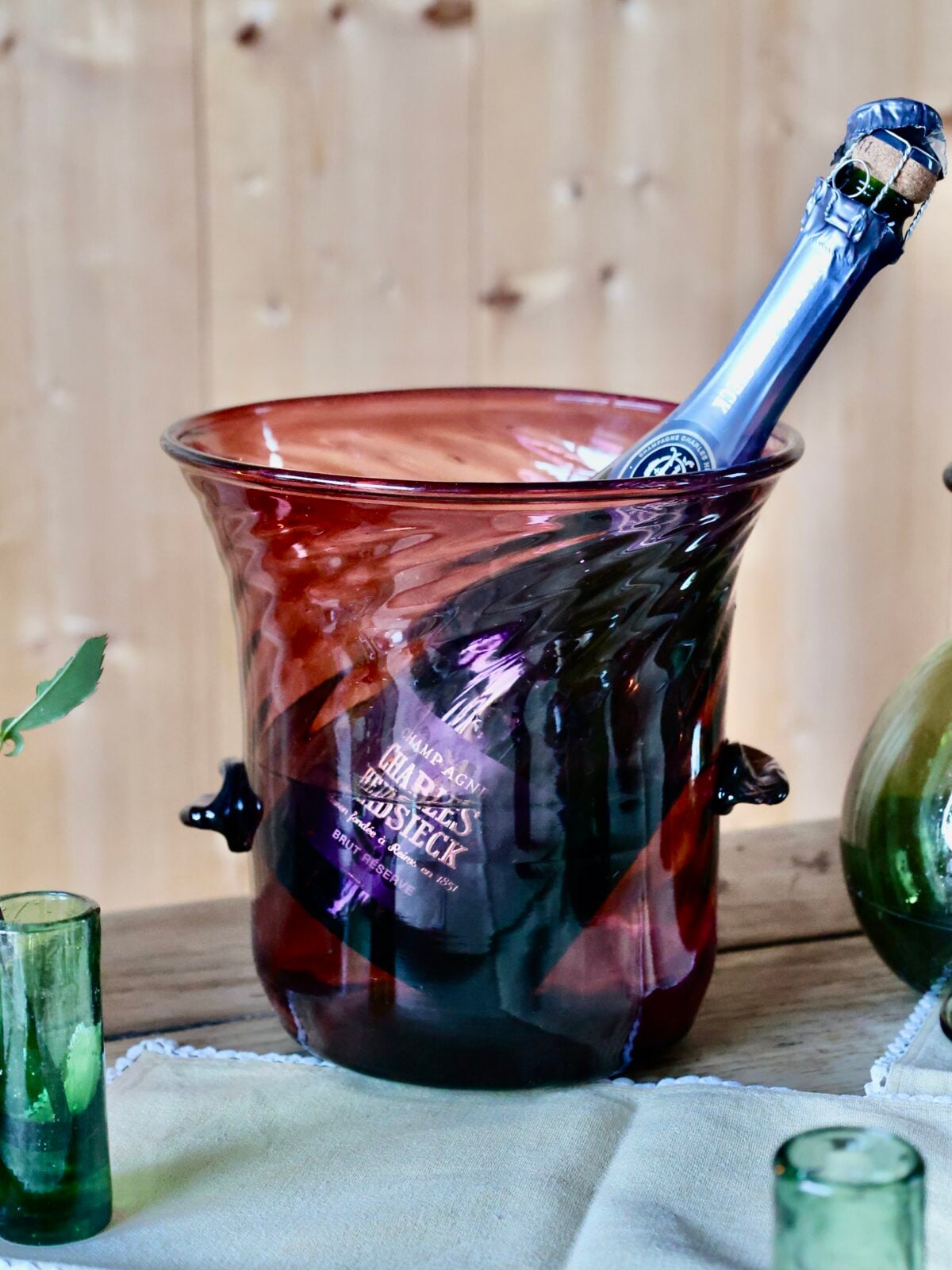 seau-a-champagne-venezia-framboise-drinkware-champagne-buckets-mouth-blown-recycled-glass
