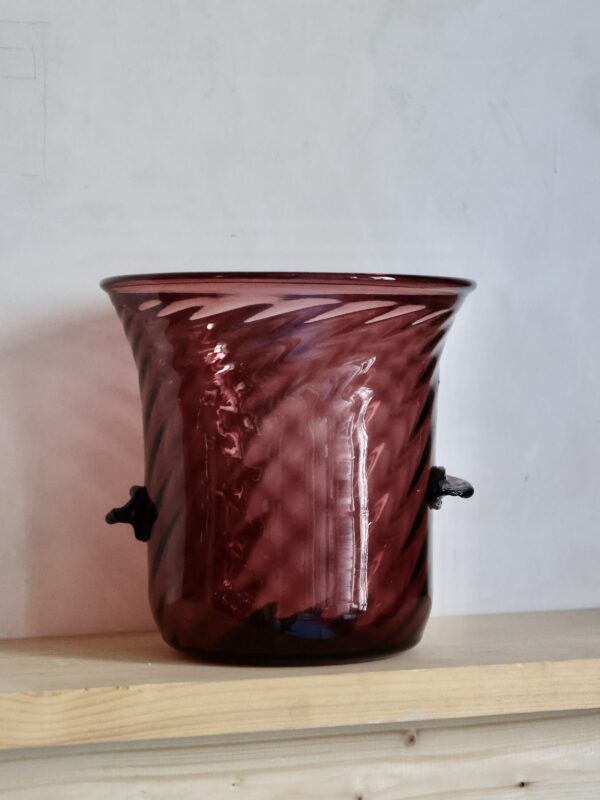 seau-a-champagne-venezia-framboise-drinkware-champagne-buckets-mouth-blown-recycled-glass