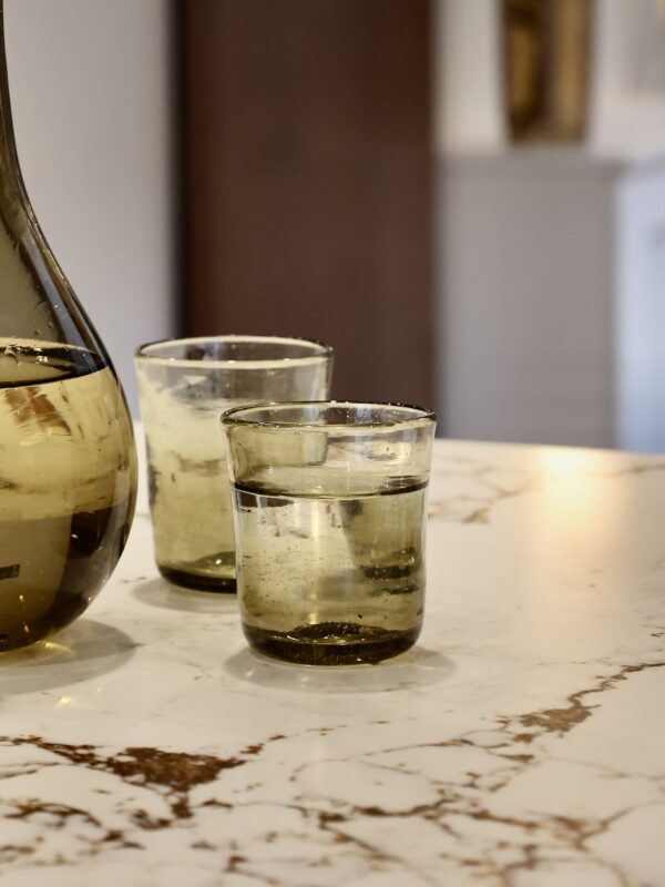 lyonnais-quinquet-fume-drinking-glasse-mouth-blown-recycled-glass
