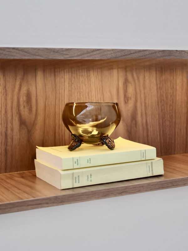 bol-avec-3-pieds-fume-bowl-tableware-mouth-blown-recycled-glass