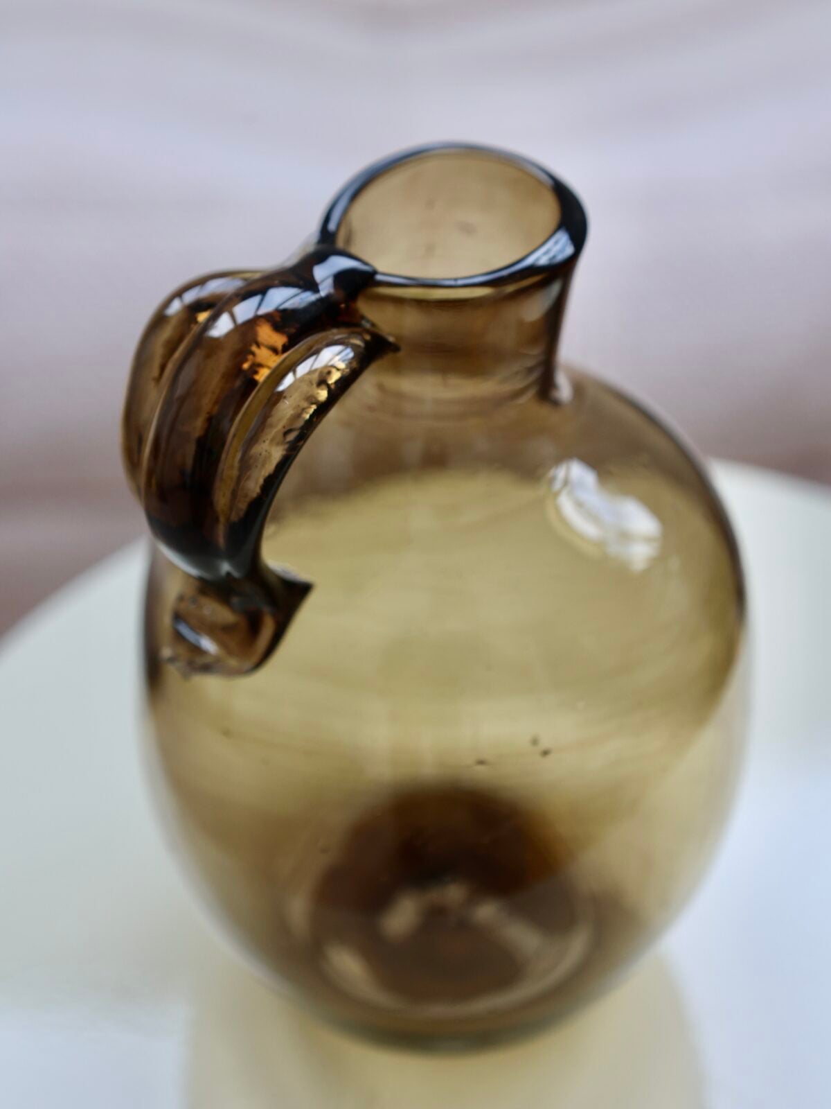 Carafon Fumé mouth-blown by La Soufflerie
