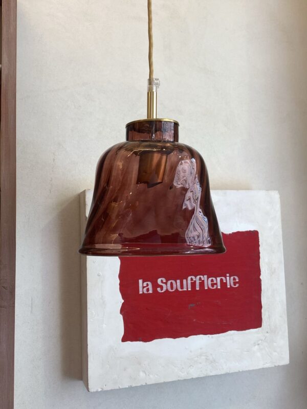 Suspension Dome Framboise