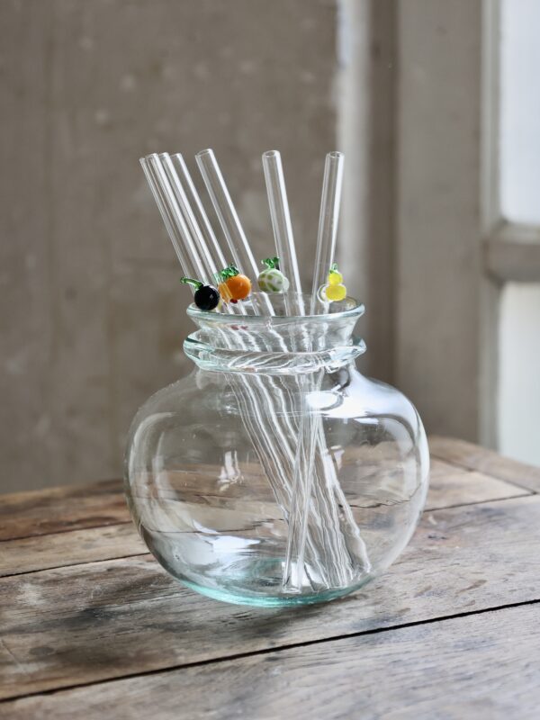 crock-vase-transparent-at-home-vase-mouth-blown-recycled-glass
