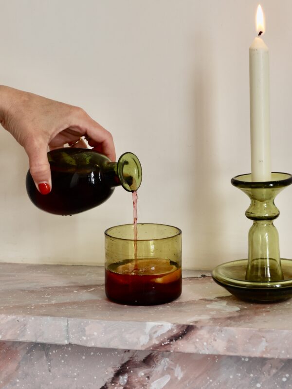 verre-palais-miel-drinkware-tumbler-mouth-blown-recycled-glass