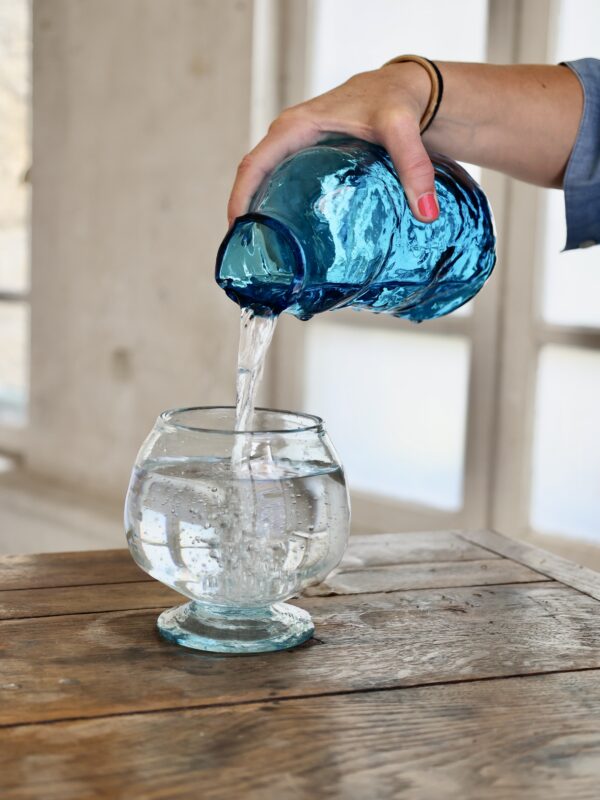 kana-turquoise-vase-mouth-blown-recycled-glass