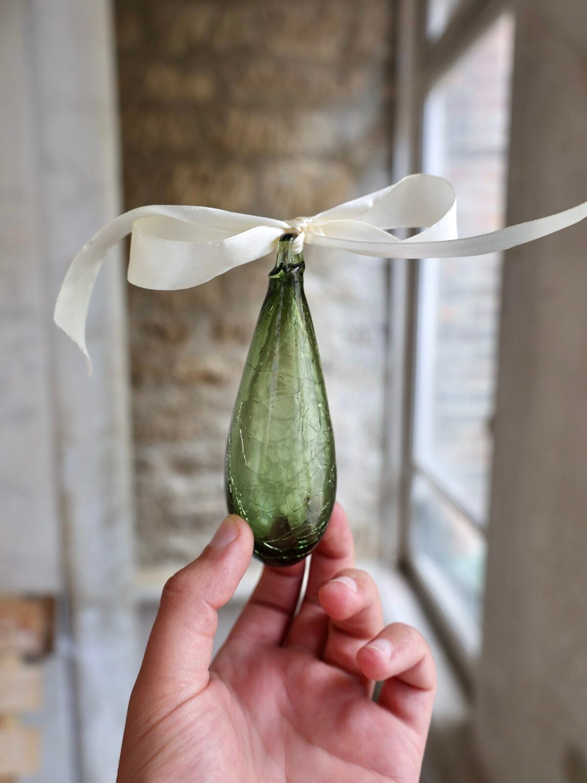 boule-goutte-vert-fume-verre-recycle-souffle-bouche