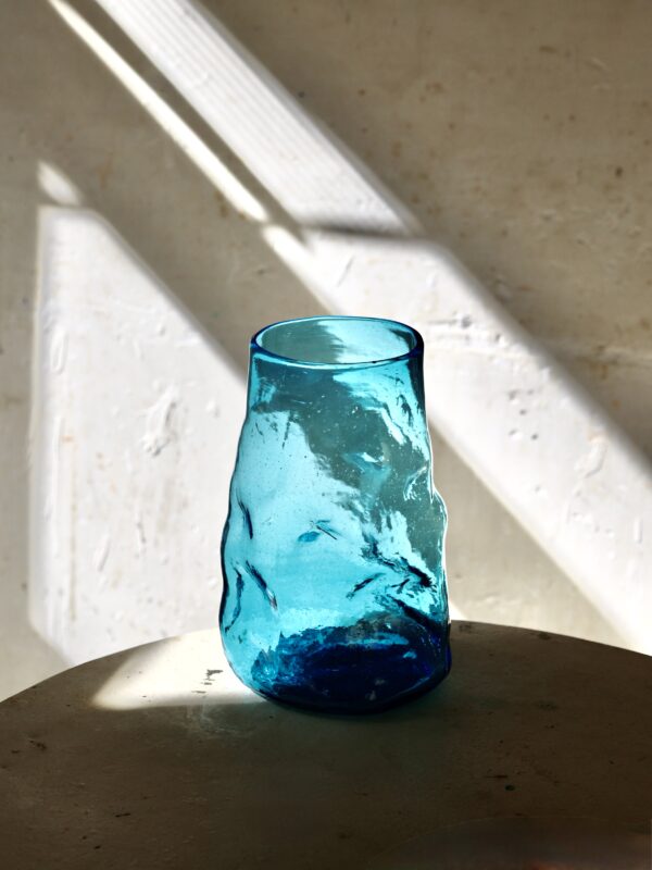 kana-big-vase-turquoise-recycled-glass