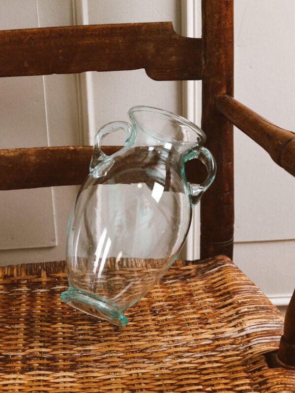 Handmade glass vase